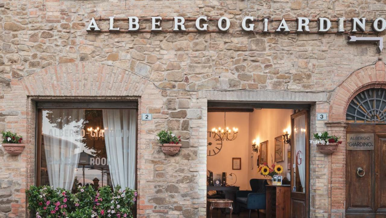 Albergo Giardino Montalcino Exterior foto